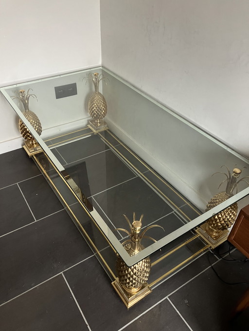 Hollywood regency coffee table