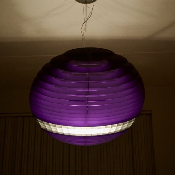 Image 1 of Titania Queen Luceplan D17Q suspension XL 140cm violet rouge vert