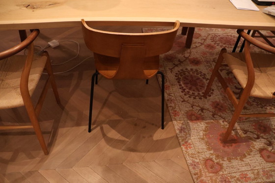 Image 1 of 2x Brown Dining Chairs Sissy Boy