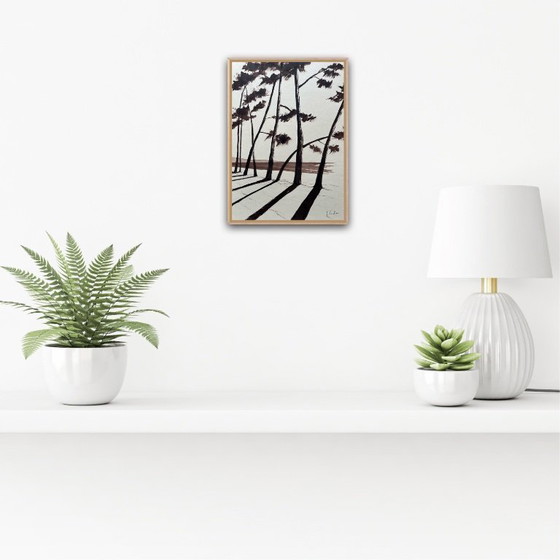 Image 1 of Ink on 250g natural paper. 30x21cm.