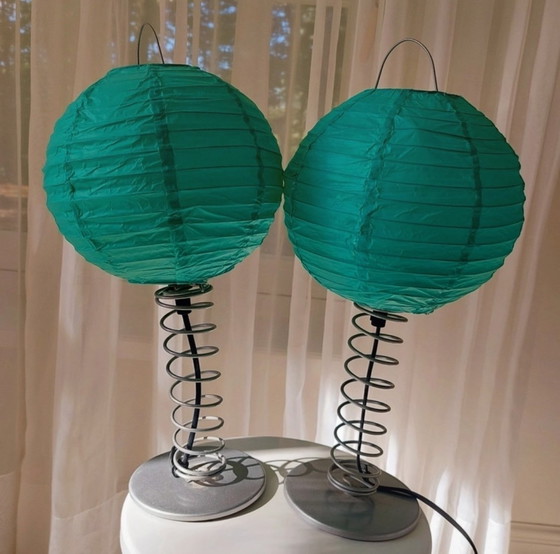 Image 1 of Lampada a spirale vintage Ikea Rum Lamps Space Age