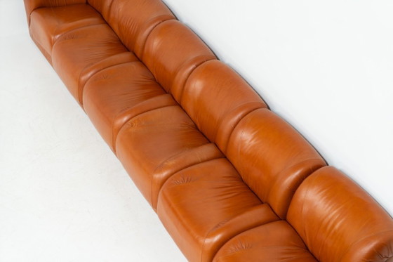 Modular Sofa by Doimo Salotti (Italy, 1970s). – Leather, Vintage (photo 16 of 24)