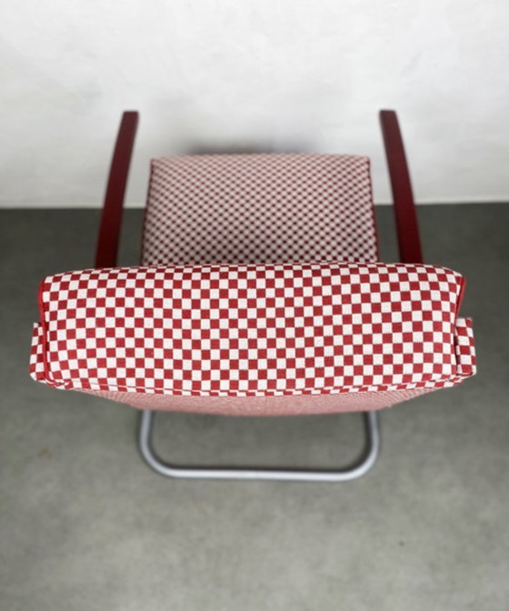 Image 1 of Poltrona Thonet S-411 "Rosso e Bianco"