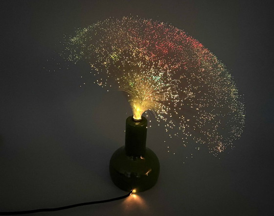 Image 1 of LAMPADA IN FIBRA DI VETRO LAMPADA IN FIBRA DI VETRO anni '70 Colorata