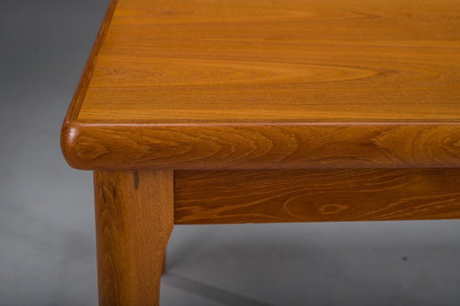 Danish Extendable Dining Table in Teak by Henning Kjærnulf for Vejle Møbelfabrik, 1960s