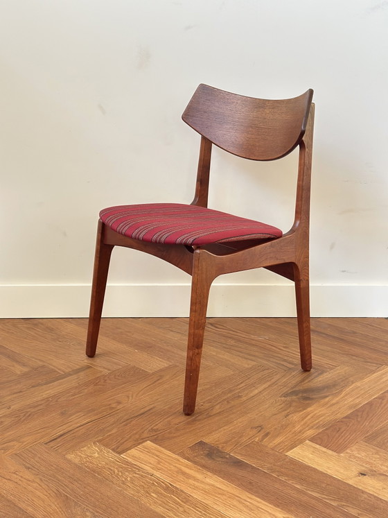 Image 1 of Set 6 vintage stoelen Deens Design jaren 50/60