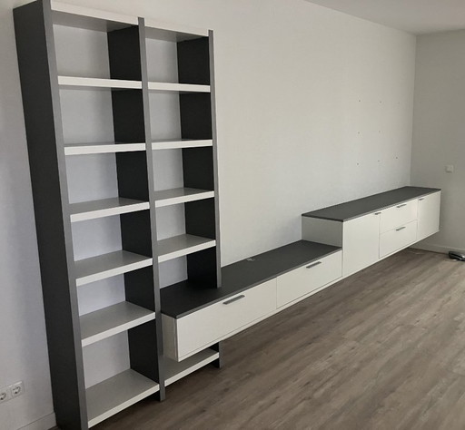 Interstar Bookcase and Sideboard – dressoirs, Wood