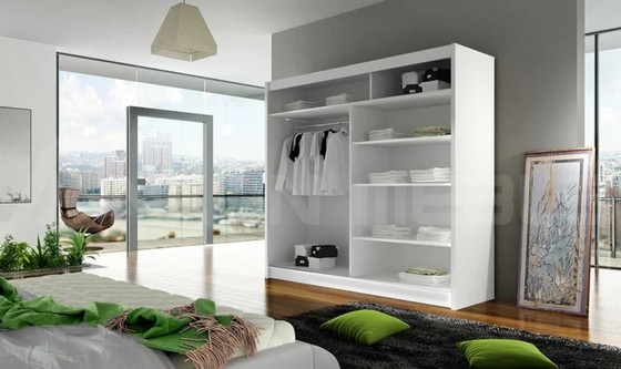 Image 1 of Bega II Sliding Wardrobe 180 cm | Lumieree.eu