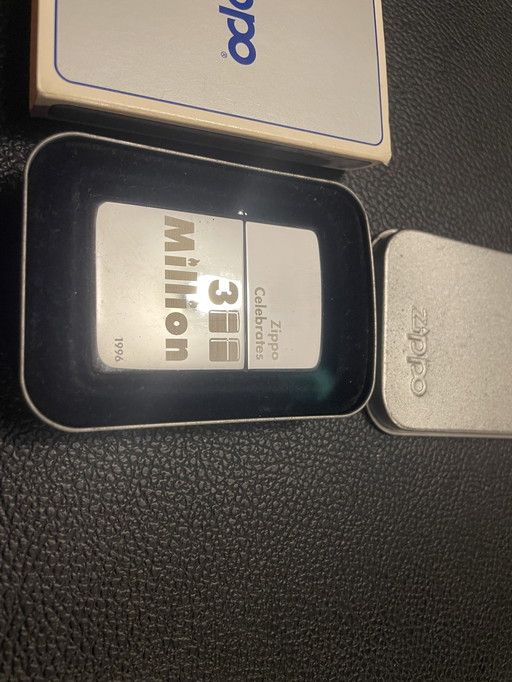 New Zippo lighter from 1996; 300 millionth lighter