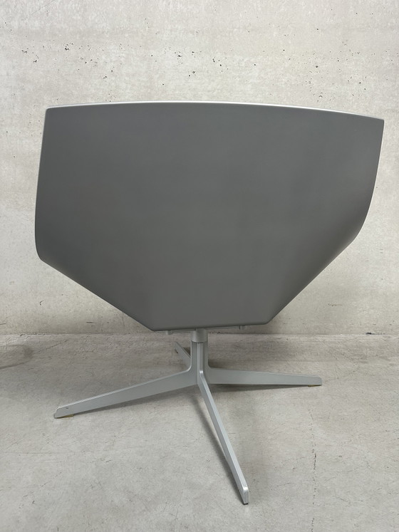 Design space lounge zetel - Fritz Hansen – Draaistoelen, Fiberglass, Aluminium, Vintage (photo 9 of 15)