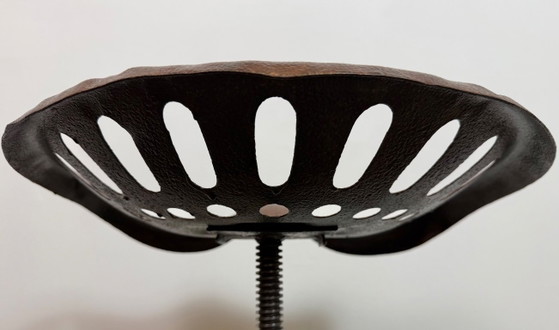 Image 1 of Vintage industriële draaistoel, jaren 1950
