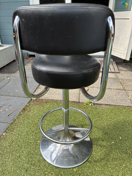 Johanson Barkruk 65cm – Sgabelli da bar, Leather, Chrome (photo 3 of 6)