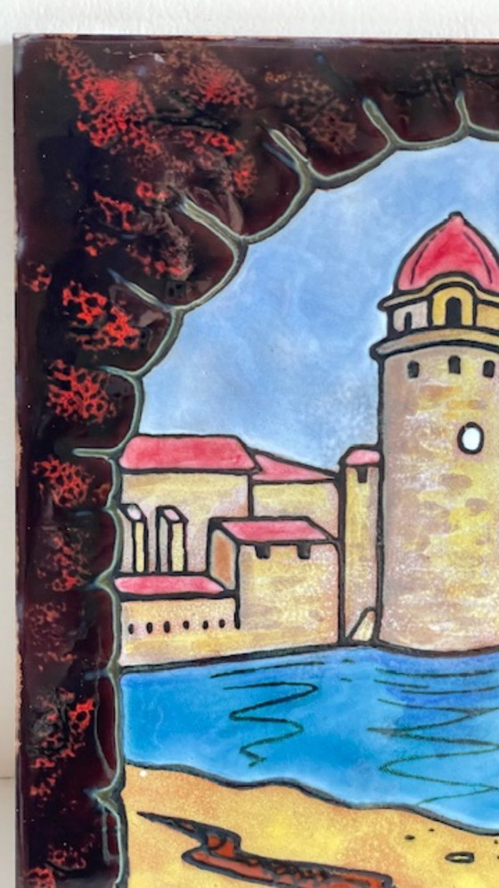 Image 1 of Decorazione murale in ceramica vintage