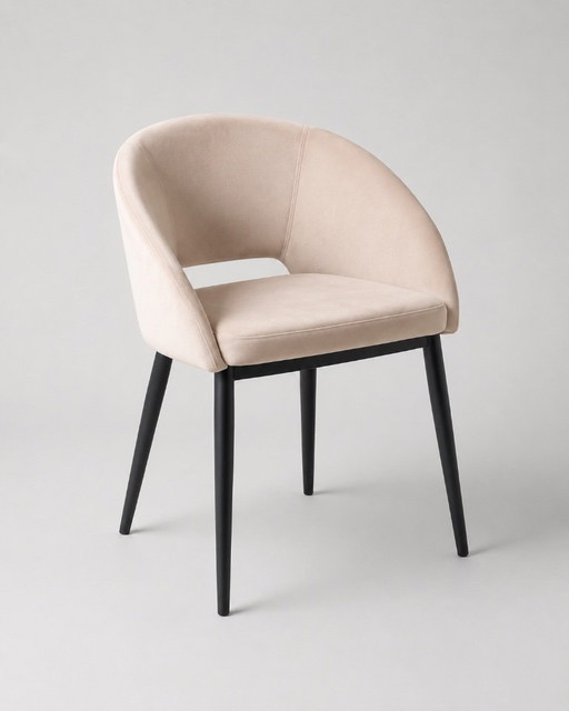 SET OF 2 SYRAH POWDER ARMCHAIRS