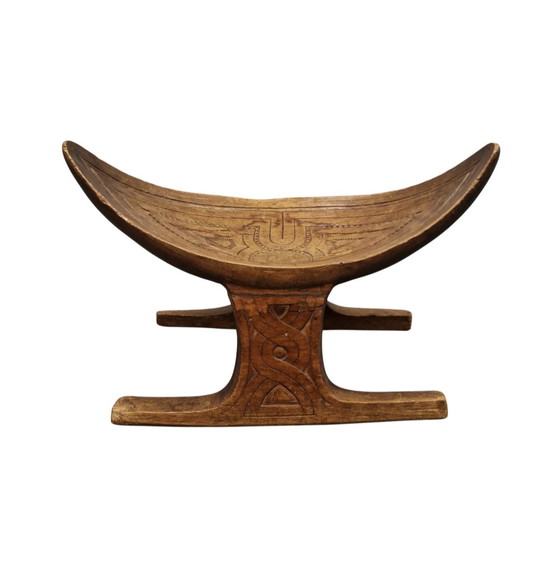 Antiek Houten Bankje Maron Kruk Fruitschaal – Krukjes, Wood (photo 2 of 10)