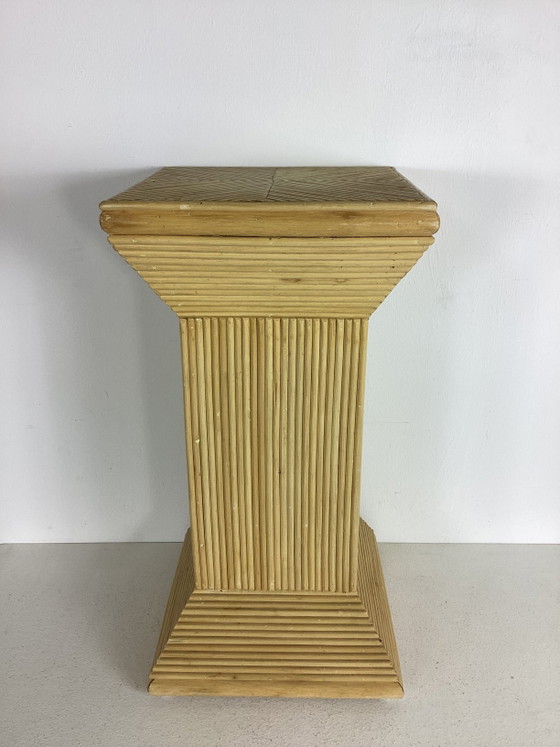 Supporto per piante in rattan, stile anni Ottanta – Colonne (photo 3 of 7)