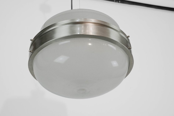 Image 1 of Lámpara colgante italiana de mediados de siglo, al estilo de Sergio Mazza para Artemide, década de 1960.