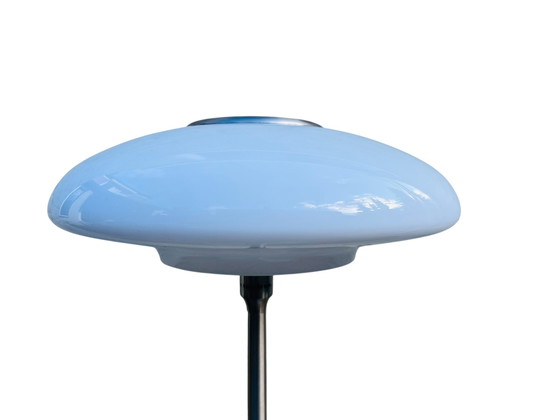 Image 1 of IKEA Tällbyn vintage tafellamp mushroomlamp lamp retro melkglas en metaal 