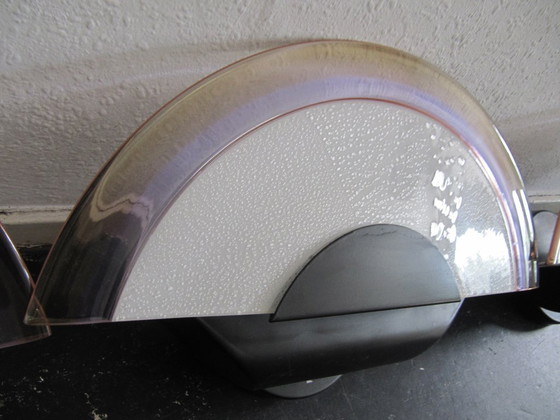 3x Lamp wall lamp Diva Ezio Didone Arteluce Murano I – Wall lights, Murano Glass, Metal, Postmodern (photo 3 of 12)