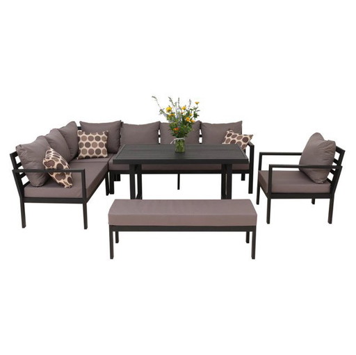 Elegante juego de salón comedor para 9 personas