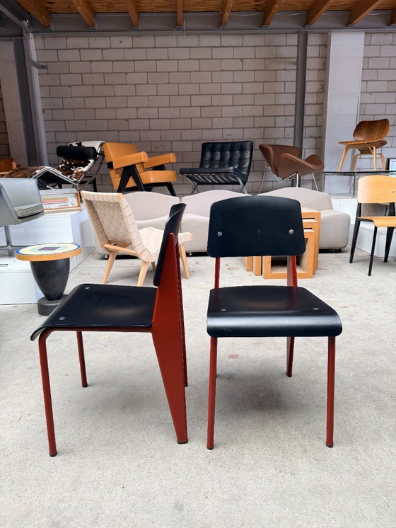 Image 1 of Sedia Vitra Standard SP di Jean Prouvé (più disponibile)