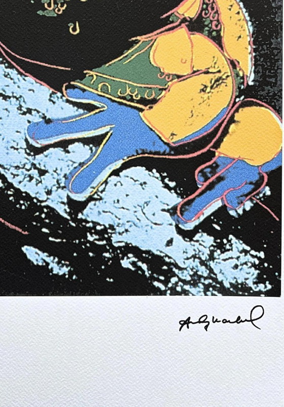 Image 1 of D'après Andy Warhol, Rainette arboricole, années 1980, lithographie
