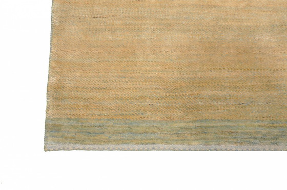 Image 1 of Handgeknüpfter Gabbeh Loribaft Teppich – 202 x 157 cm – Natürliche Sandtöne & Schlichte Eleganz
