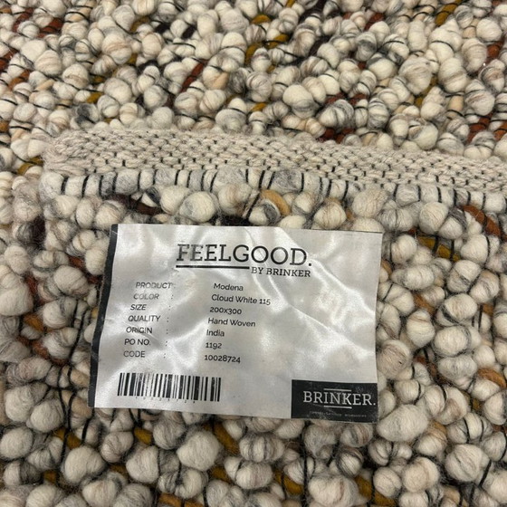 Image 1 of Tappeto Brinker Carpets Modena Cloud White 115 - 200x300cm