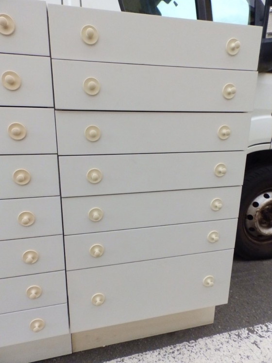 Image 1 of pair of vintage Interlübke chests of drawers