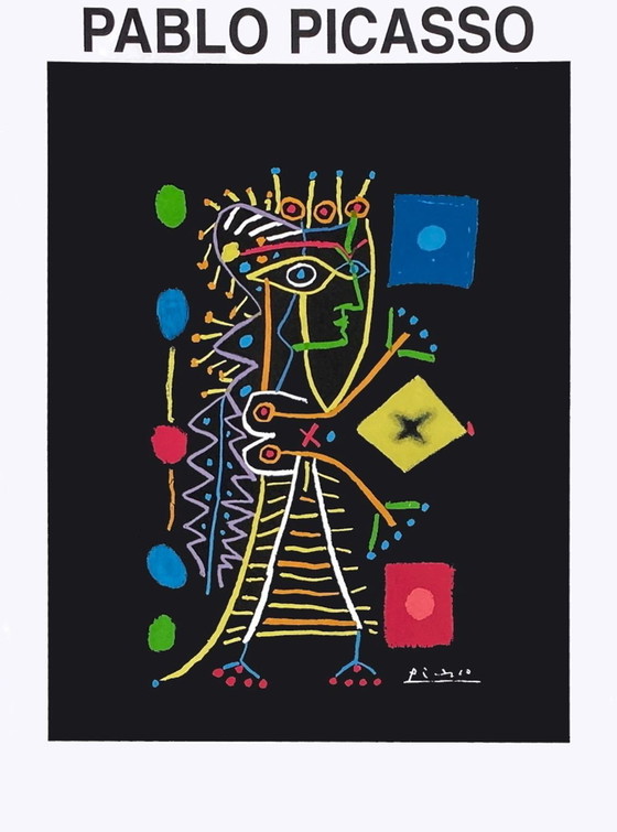 Image 1 of Pablo PICASSO Expo 99 - Cartel Galerie Raphaël 1999