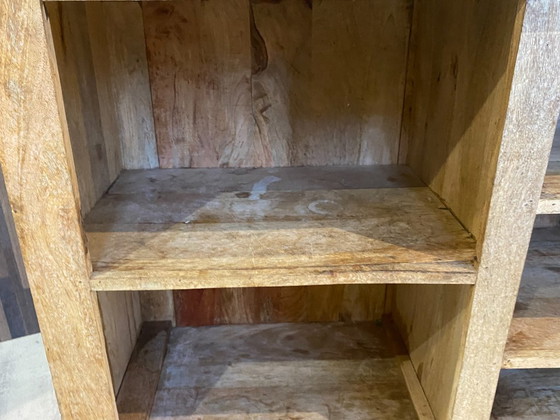 Image 1 of Mobili da bar antichi e autentici, stile vintage, bancone da bistrot, rovere e zinco, anni '50