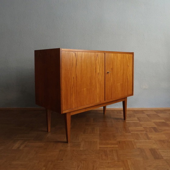 Image 1 of ❤️Hellerau Cultureel Meubel Commode Franz Ehrlich DDR Midcentury Bauhaus GERESTAUREERD