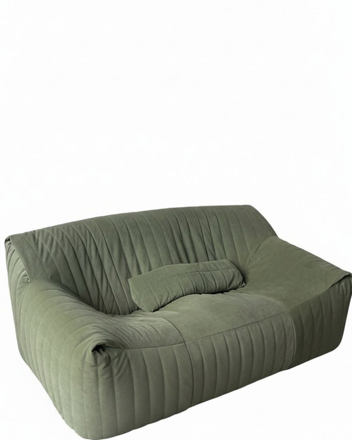 Sofa Sandra door Annie Hieronimus voor Cinna, Frankrijk – 2 zitsbanken, Textile (photo 2 of 8)