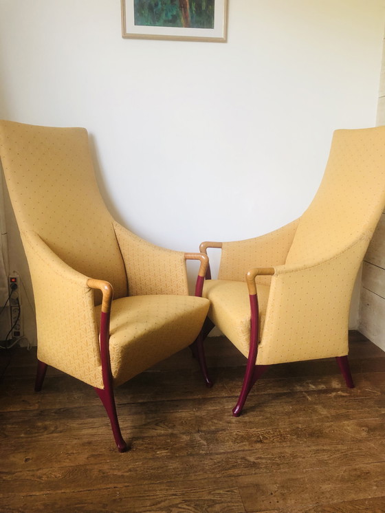 Image 1 of Sillón con respaldo alto Giorgetti