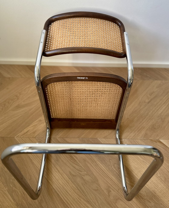 Image 1 of 4X Thonet Freischwinger S32