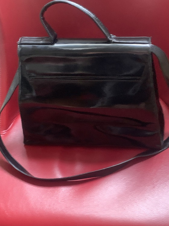 Rara borsa a trapezio vintage di Karl Lagerfeld (anni '90) – Articolo d'archivio e da collezione (photo 3 of 15)