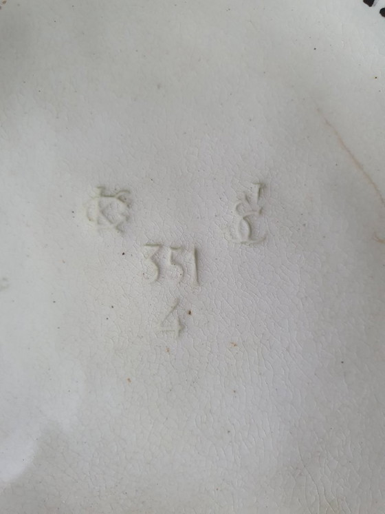 Image 1 of Antico Saint-Clément Cachepot Art Nouveau ca 1900