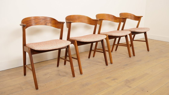 Image 1 of 4 sedie da pranzo Korup Stolefabrik Ks 21 rivestite4 sedie da pranzo Korup Stolefabrik Ks 21 rivestite4