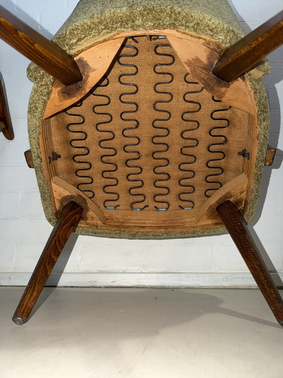 Fauteuils vintage – Wood, Textile (photo 12 of 13)