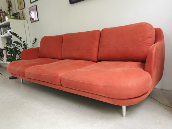 Image 1 of Canapé Lune Fritz Hansen 3 Places