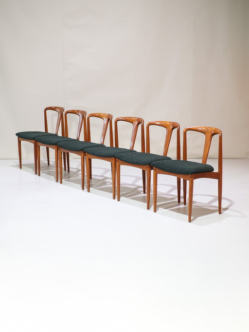6x Dining chairs Johannes Andersen Juliane