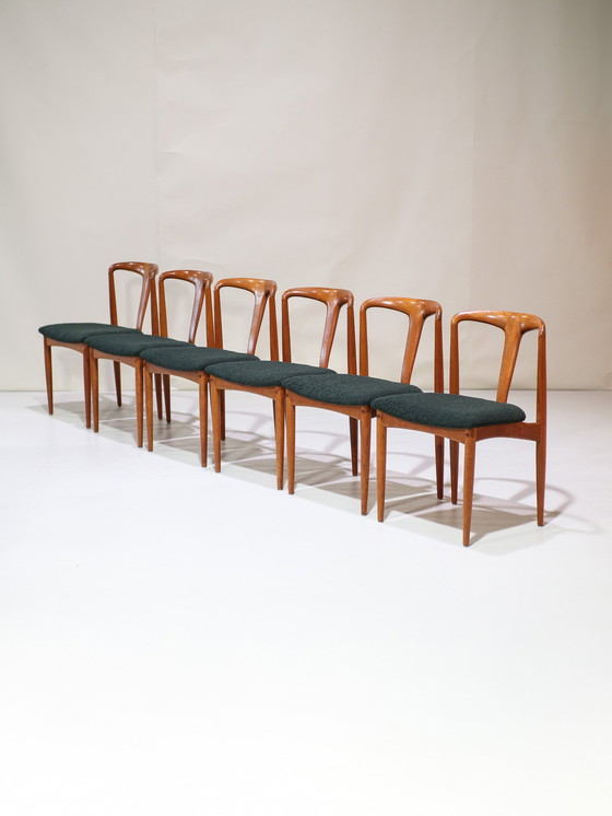 Image 1 of 6x Johannes Andersen Juliane chaises de salle à manger