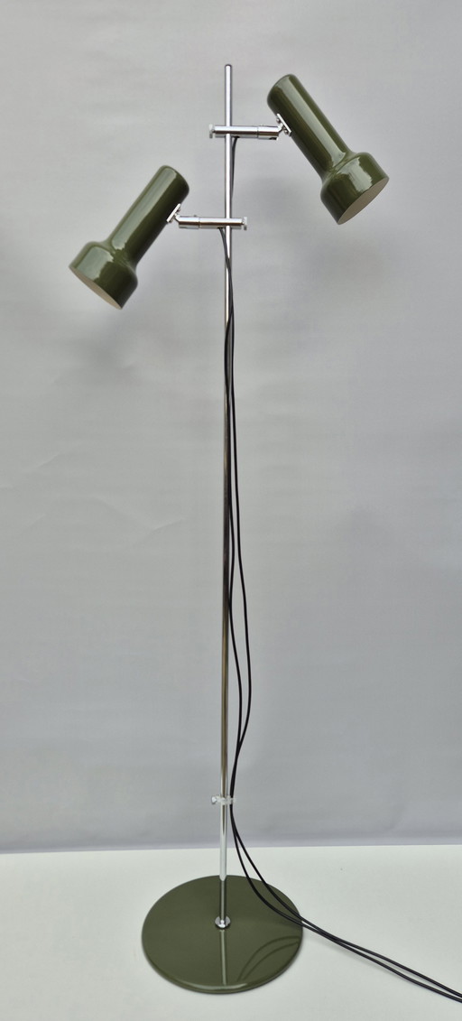 Vintage Vloerlamp - Gepo Met 2 Spots - Jaren 70