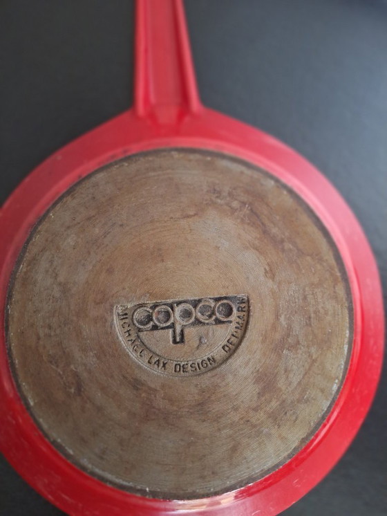 Image 1 of Set van 4 gietijzeren vintage Copco Denmark pannen