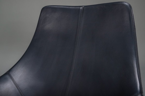 Image 1 of Set di poltrone in pelle di Rodolfo Dordoni per Matteo Grassi, anni '90