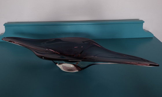 Image 1 of XL Murano Sommerso Gondola Bowl – 1960s