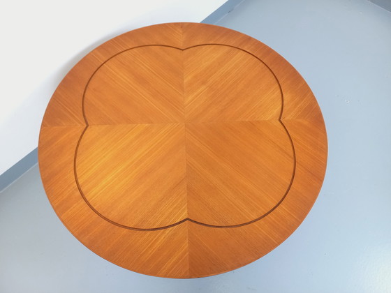 Image 1 of Vintage 60's Round English Teak Coffee Table