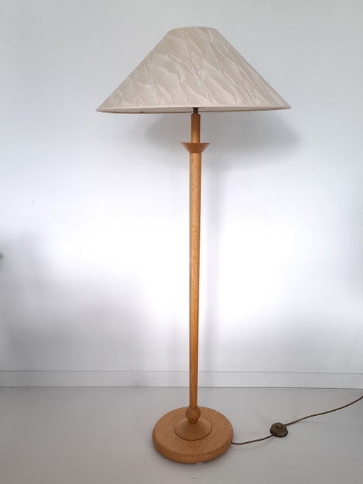 Vintage floor lamp Danish design 1970s mid-century modern
