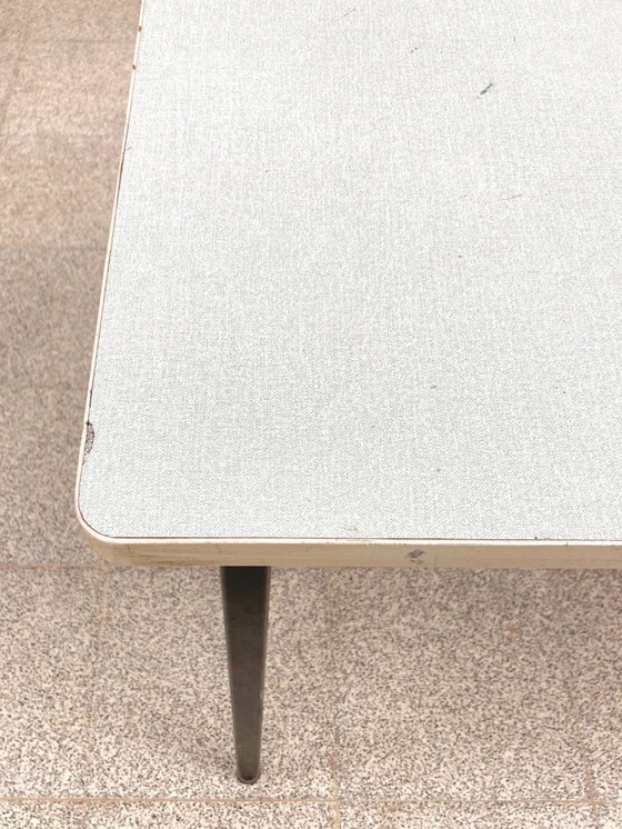 Image 1 of 4 sedie da pranzo Friso Kramer 'Revolt' dal design vintage + tavolo