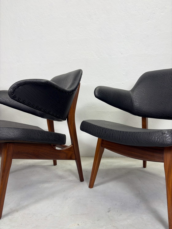 Image 1 of Vintage Pinguin Armchairs Louis van Teeffelen